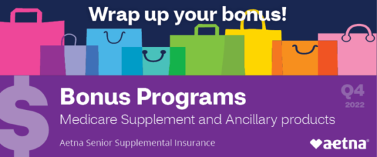 Aetna Senior Supplemental Insurance Bonus Programs