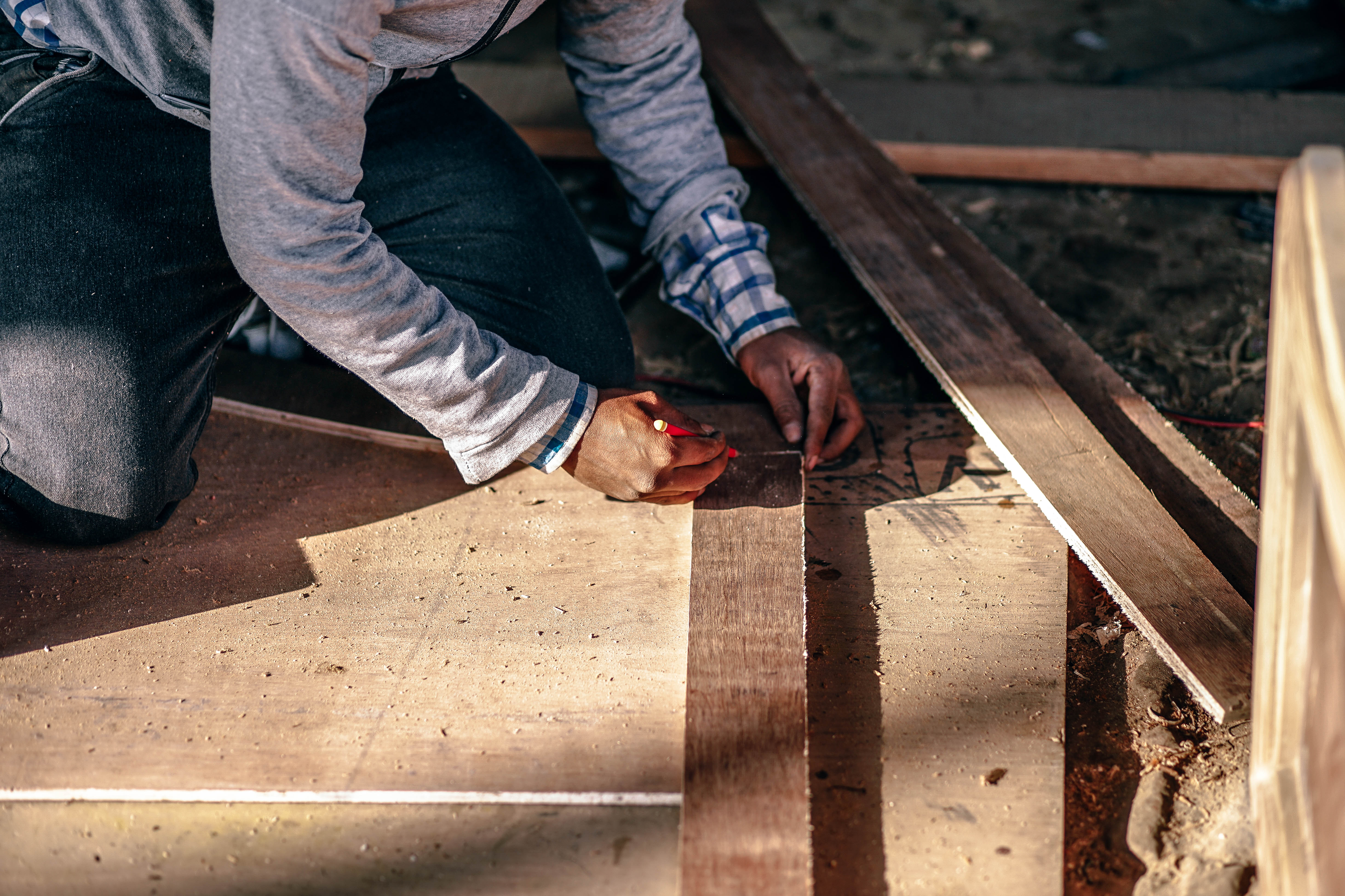 Canva - Brown Wooden Plank